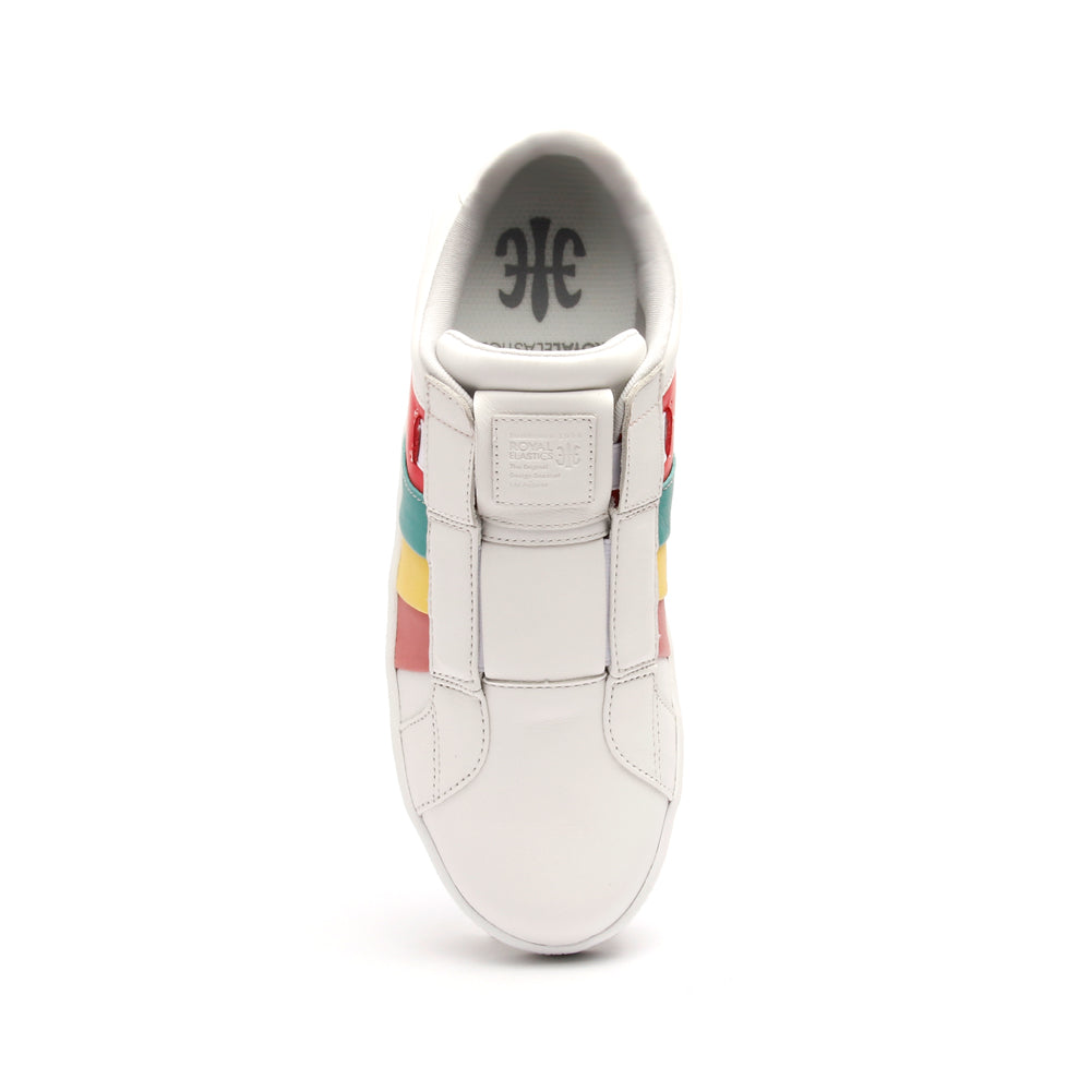 Women's Prince Albert Multicolored Leather Sneakers 91483-143