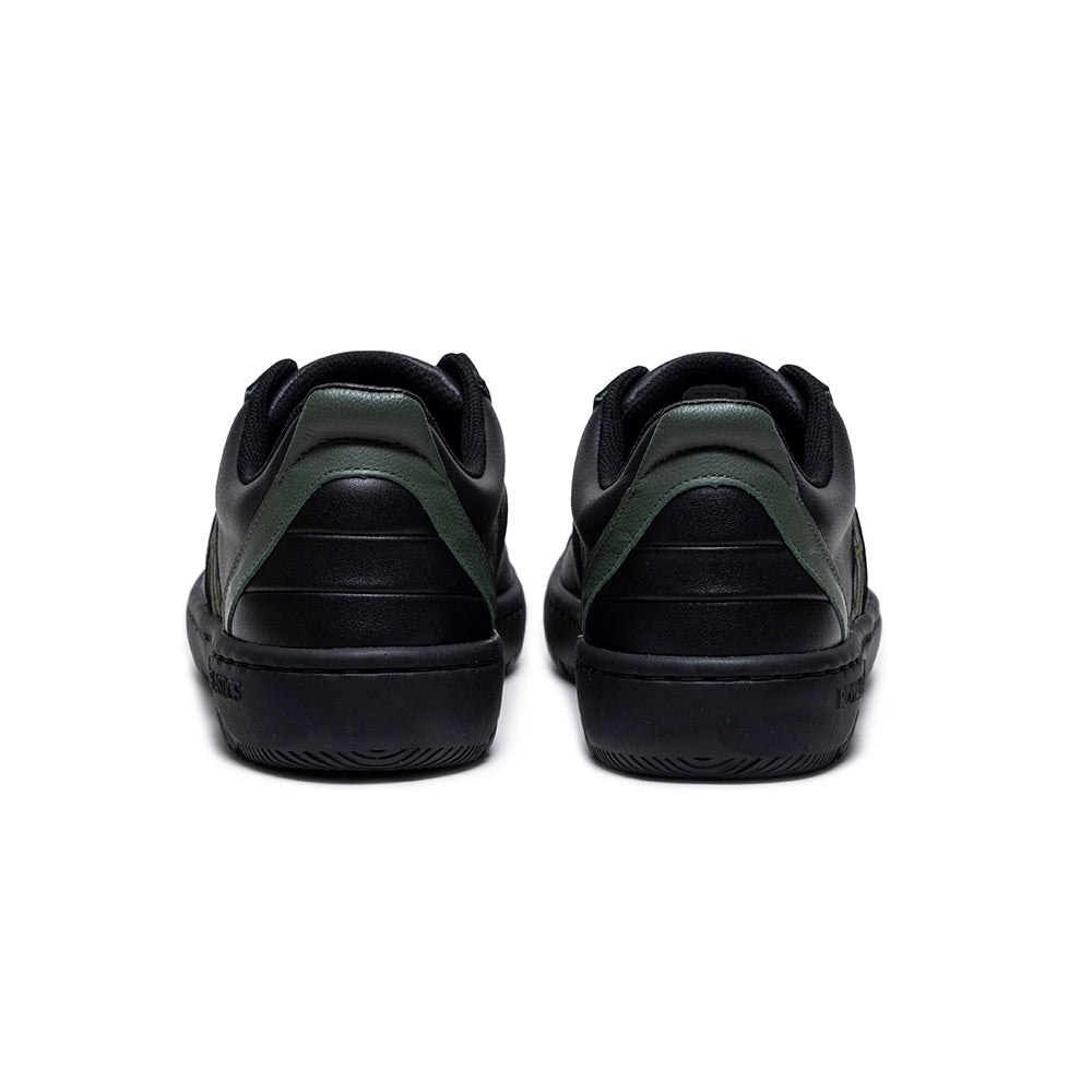 Men's Icon 2.0X Black Green Leather Sneakers 06323-994