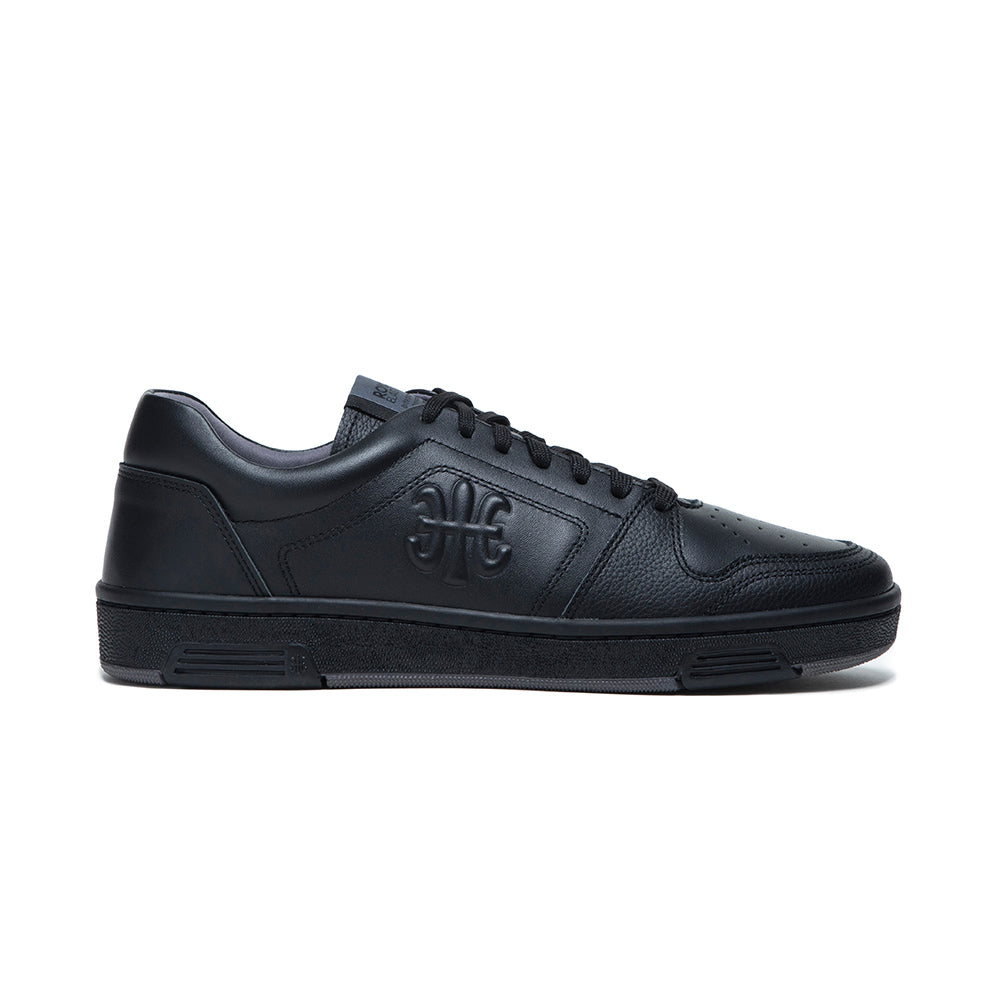 Women's Maker Black Logo Leather Sneakers 98214-999