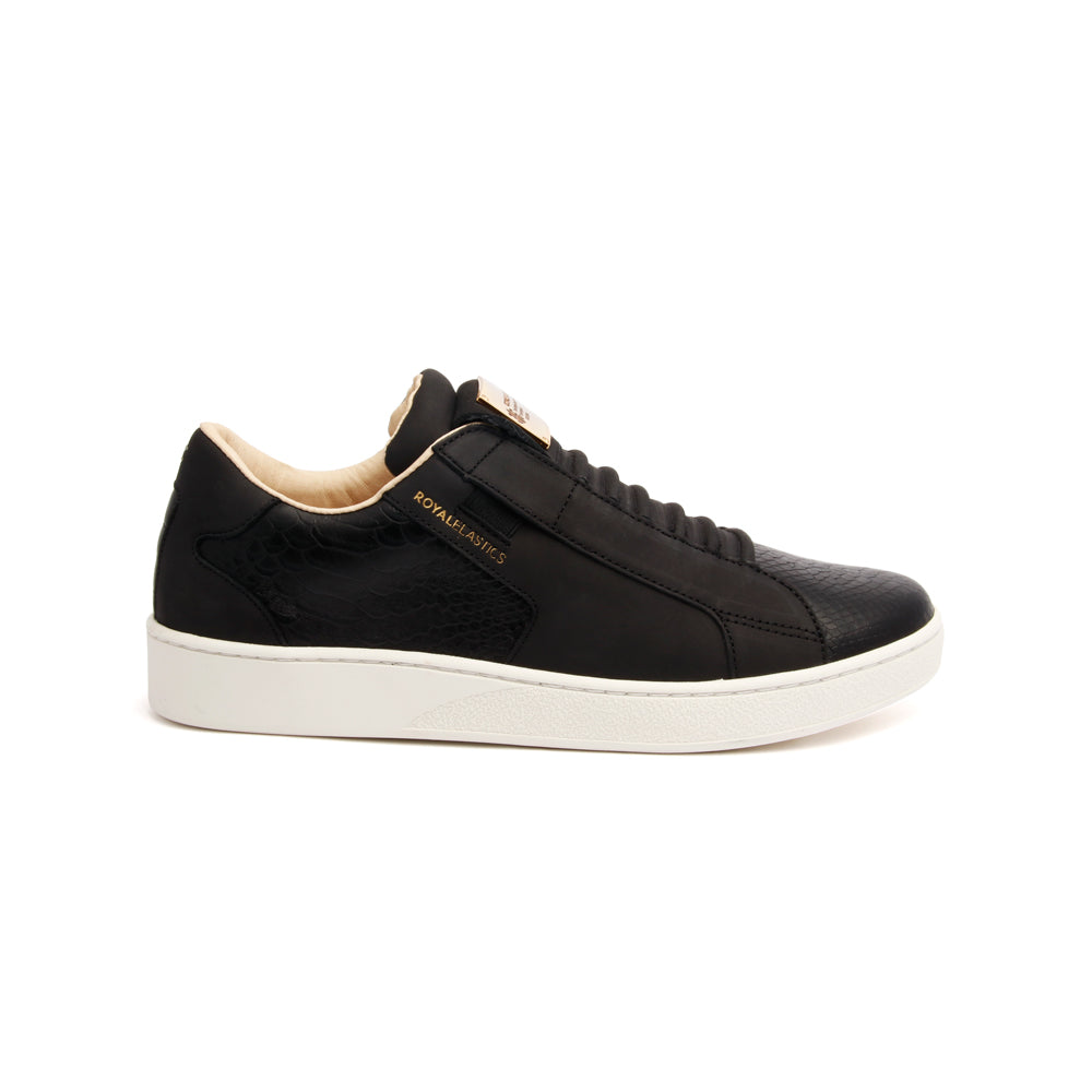 Men's Adelaide Black Leather Sneakers 02683-990