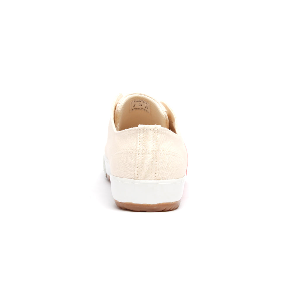 Women's New York Beige Pink Canvas Low Tops 93982-010