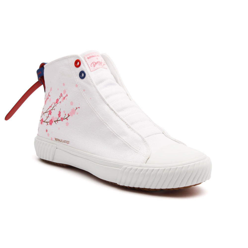 Women's Harajuku Sakura White Canvas High Tops 94783-001