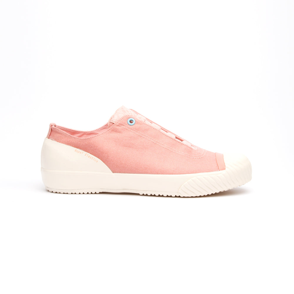 Women's London Pink Beige Canvas Low Tops 93582-101