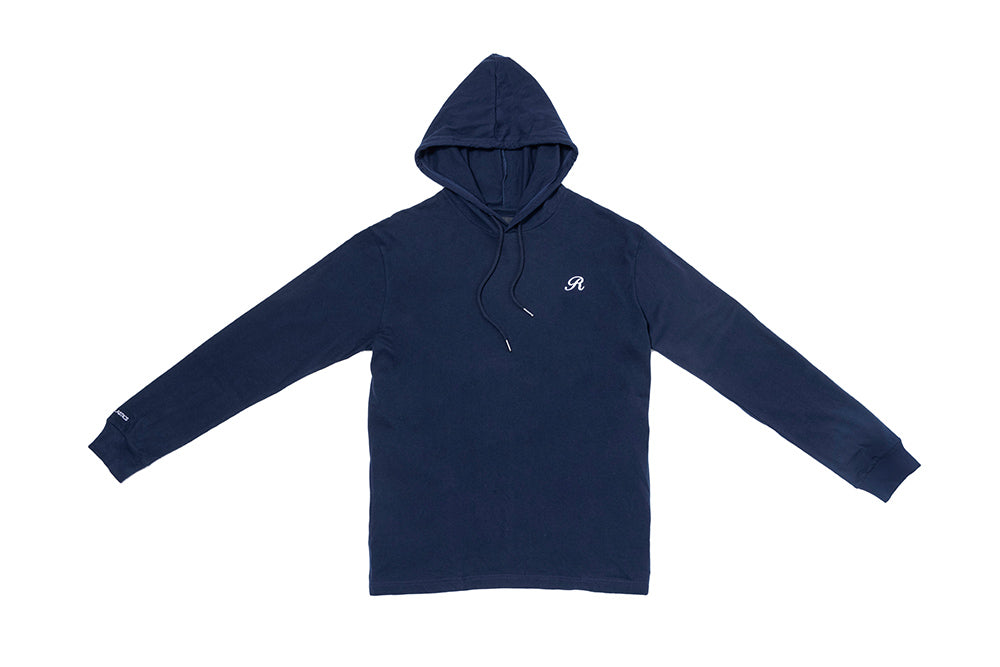 Unisex Lightweight Hoodie Navy Blue R36100-550