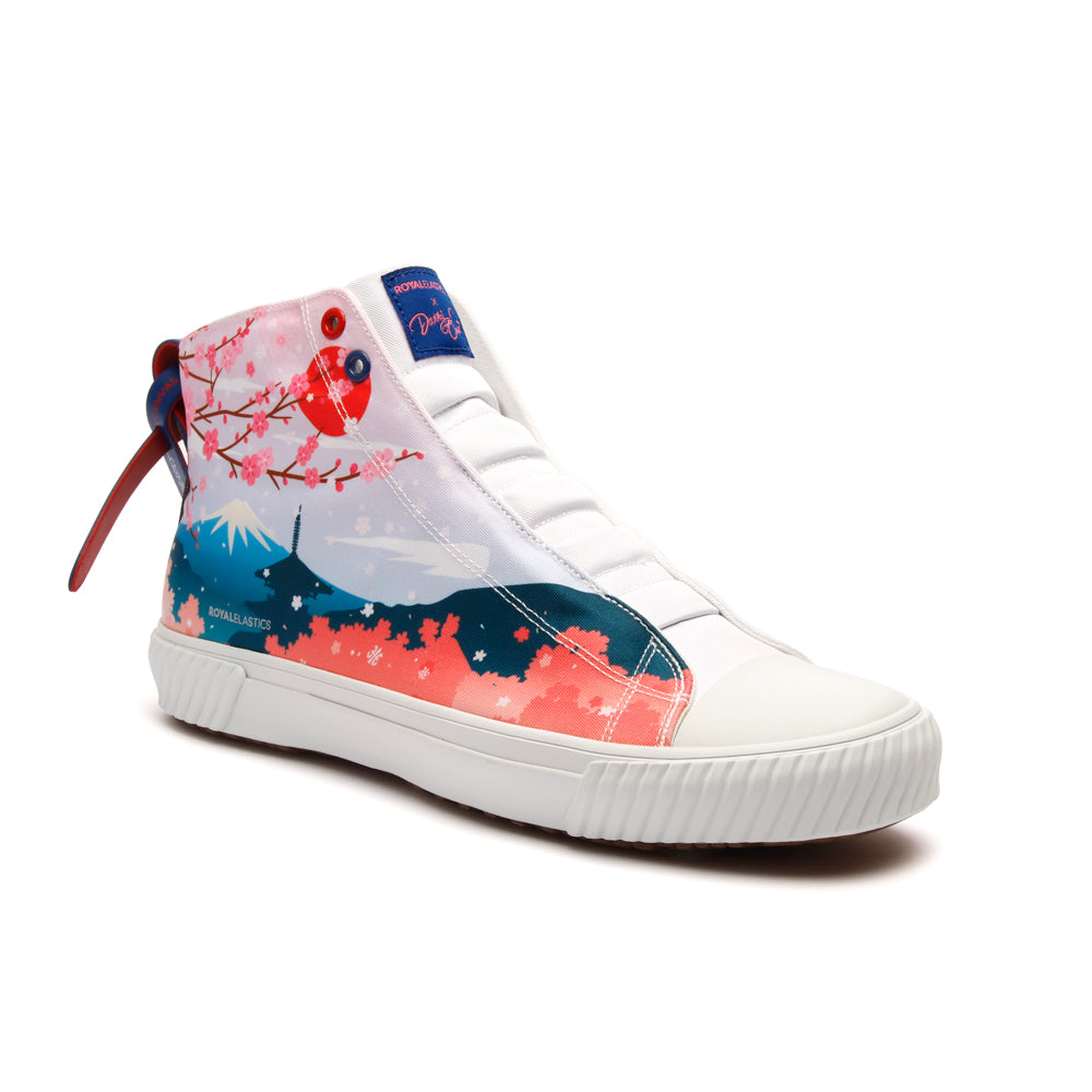 Men's Harajuku Fujiyama Canvas High Tops 04783-152