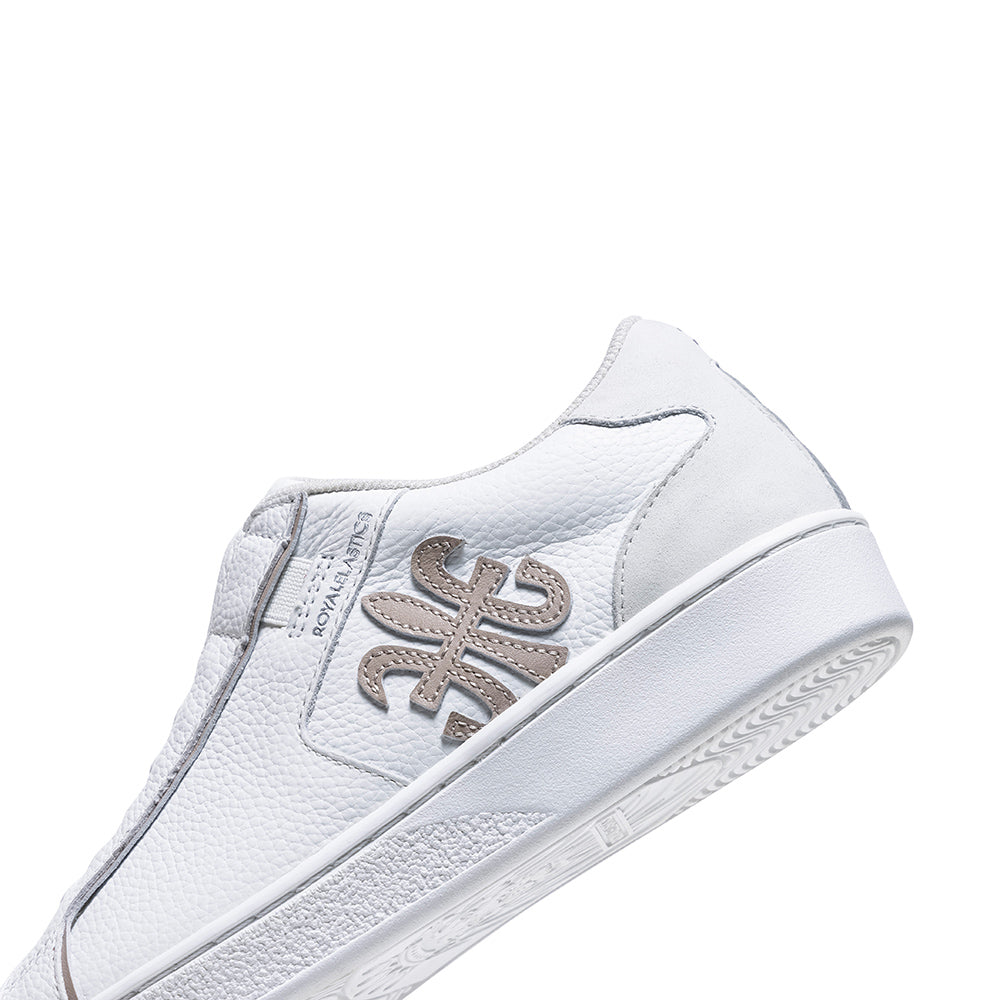 Women's Adelaide White Gray Gold Sneakers 92623-078