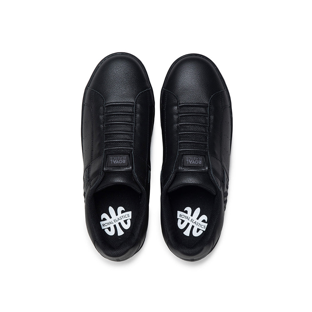 Women's Icon Black Logo Leather Sneakers 91900-999