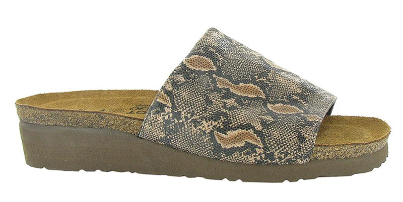 Naot Alana Neutral Python Print Sandal (Women)