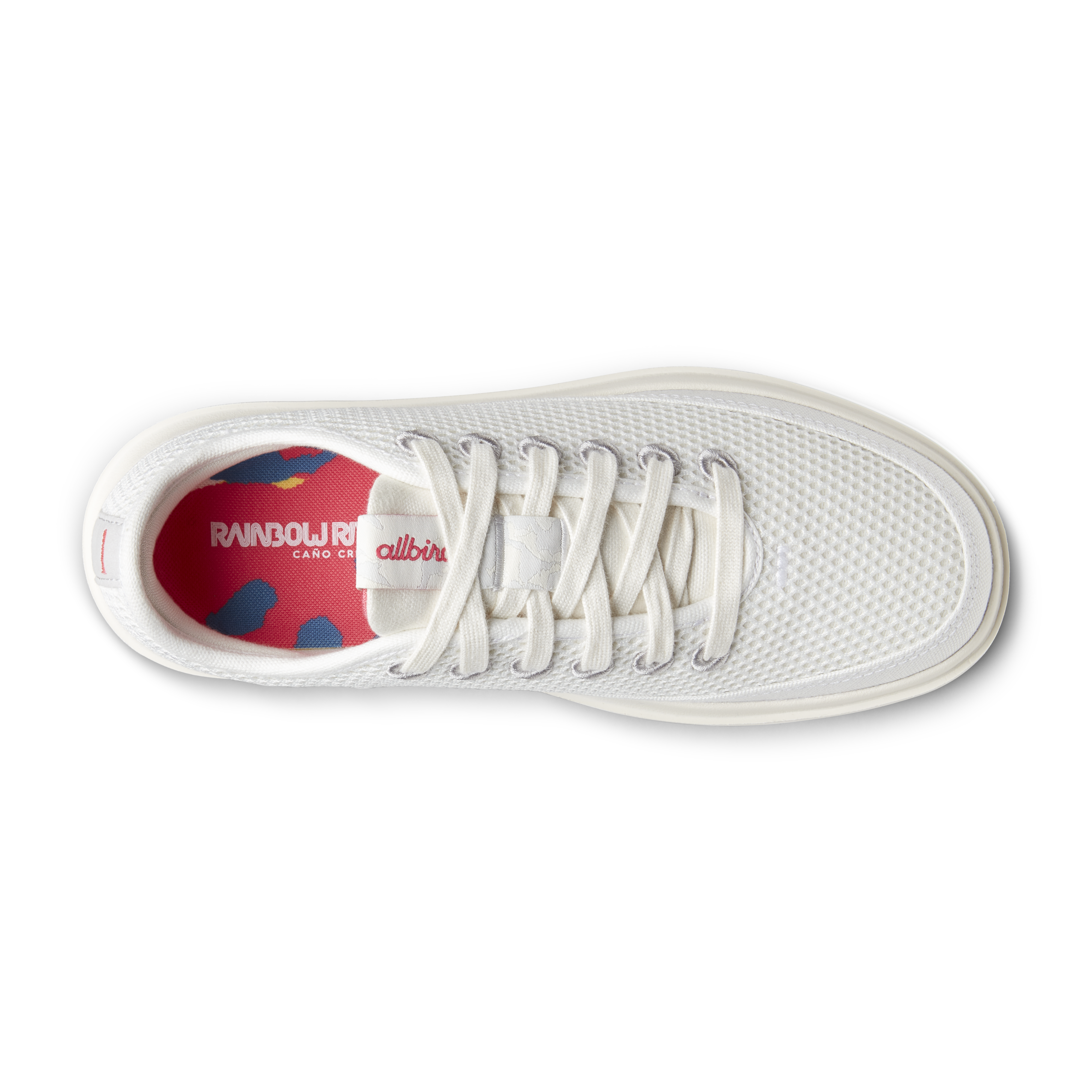 Women's Tree Piper Go - Blizzard/Vivid Red (Natural White Sole)