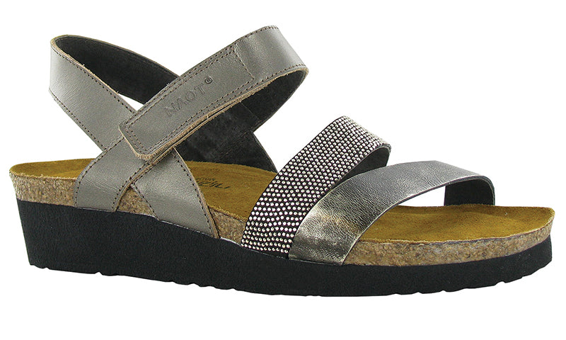 Naot Krista Pewter Sandal (Women)