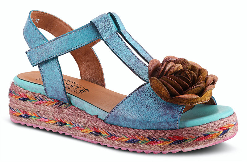 L'Artiste Tempest Blue Multi Sandal (Women)