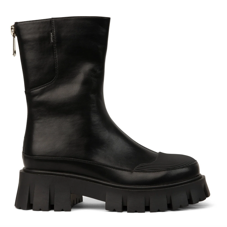 AVIKA Vegan Black Chelsea Boots