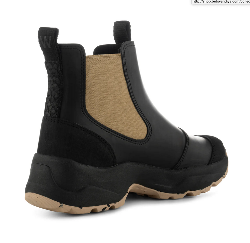 SIRI Waterproof Black Rubber Boots