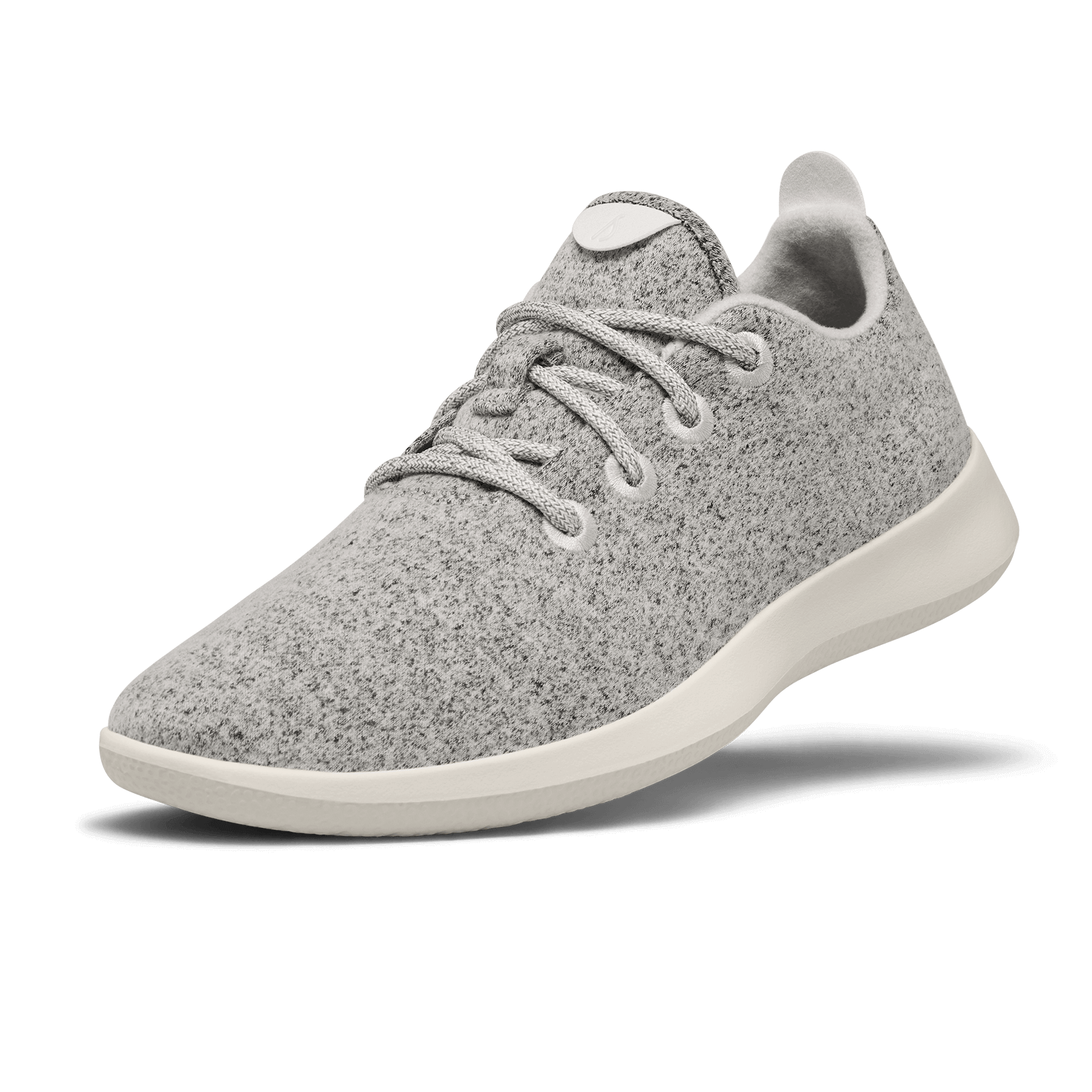 Men's Wool Runners - Dapple Grey (Cream Sole)