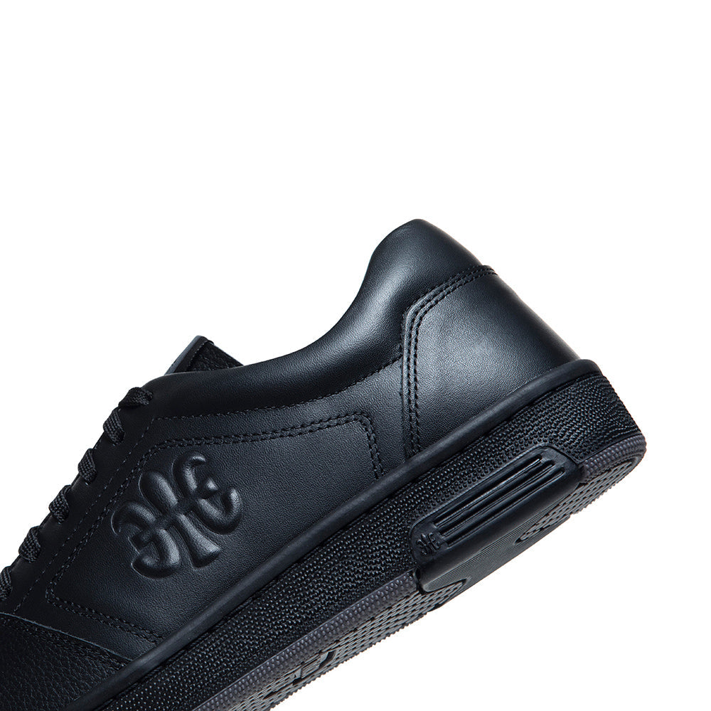 Men's Maker Black Logo Leather Sneakers 08214-999