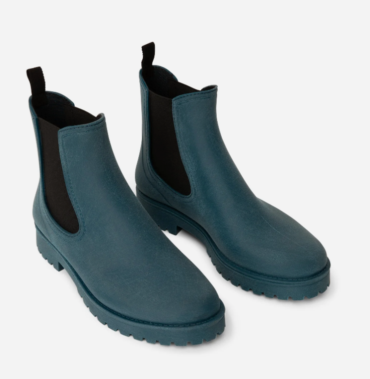 LANEY Teal Rainboots