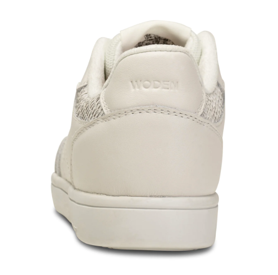 BJORK White Leather Sneakers