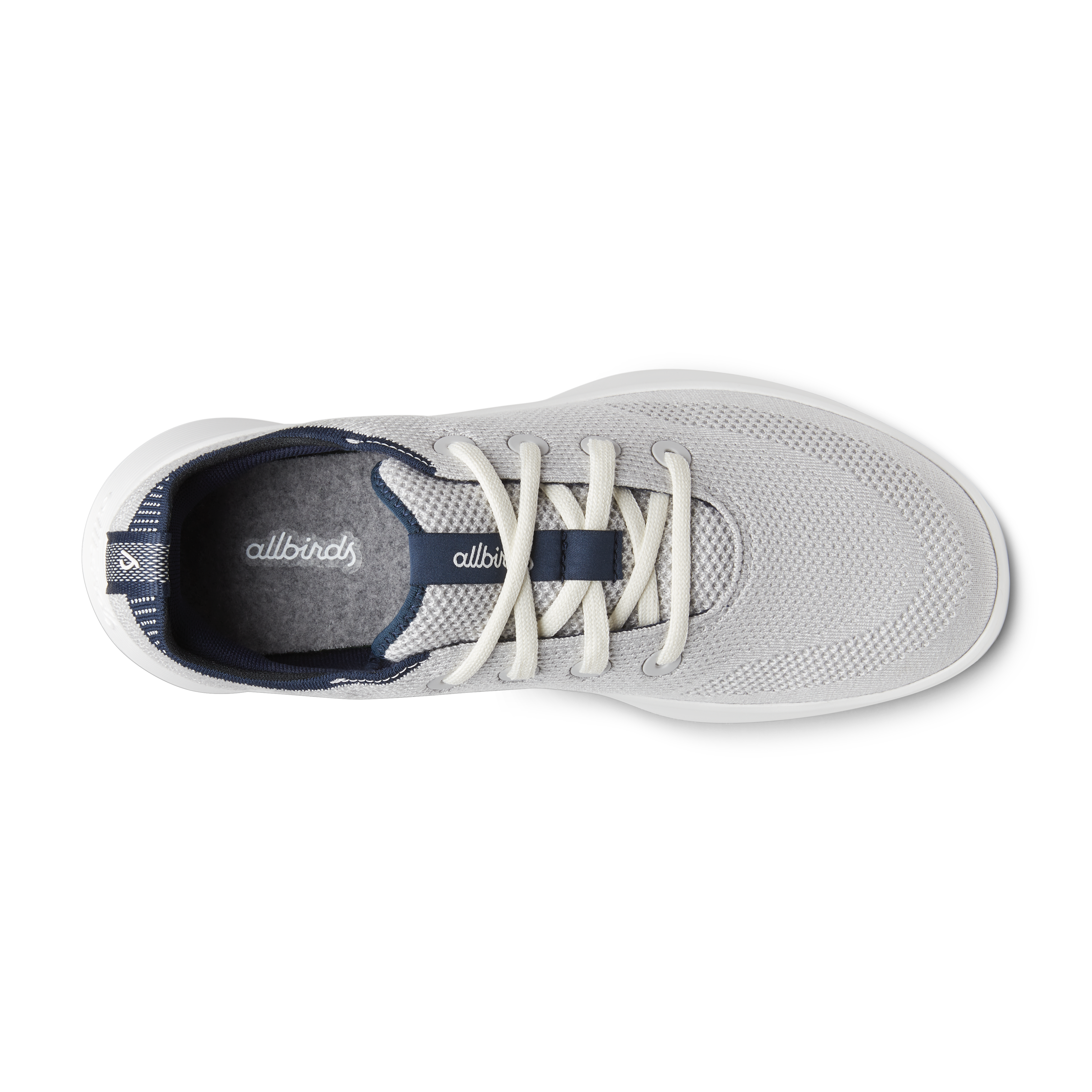 Women's Tree Runner Go - Light Grey/True Navy (Blizzard Sole)