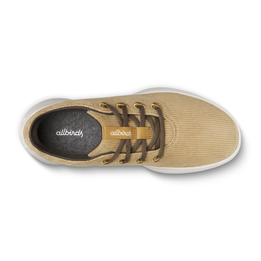 Women's Runner Go - Corduroy - Stony Beige (Natural White Sole)