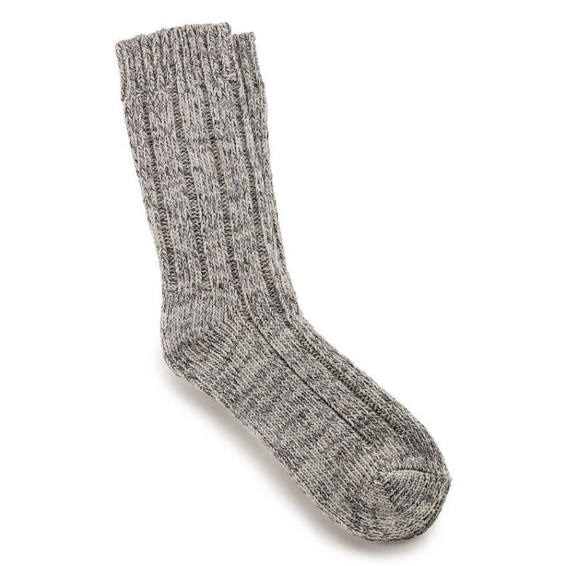 Birkenstock Grey Cotton Twist Socks (Women)