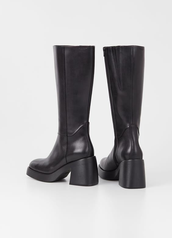 BROOKE Black Tall Boots