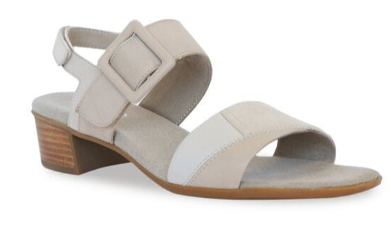 Munro Frances Mid Taupe Sandal (Women)