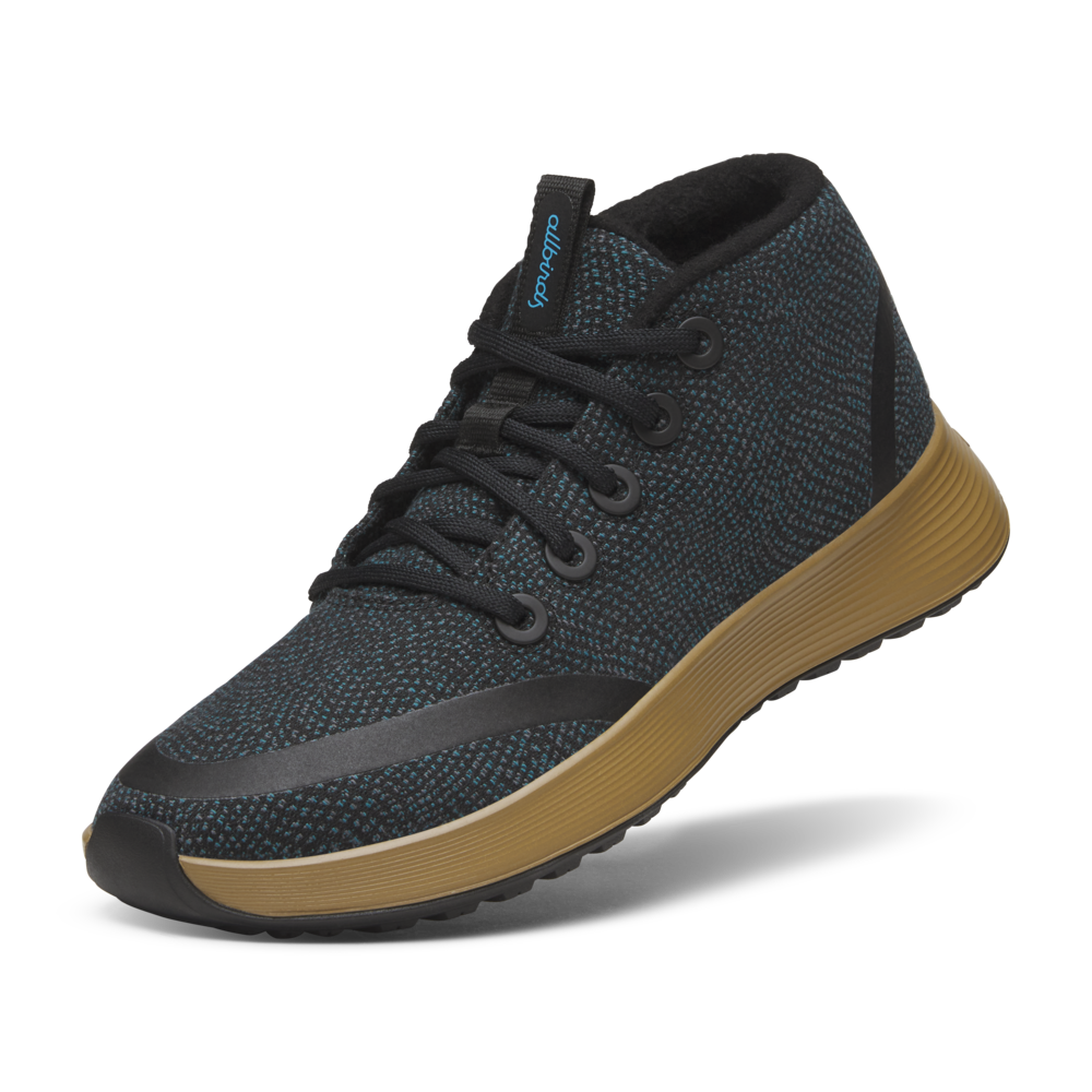 Women's Runner-Up Protect - Natural Black/Chasm Teal (Stony Beige Sole)