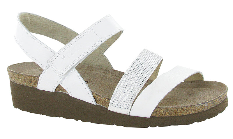 Naot Krista White Sandal (Women)