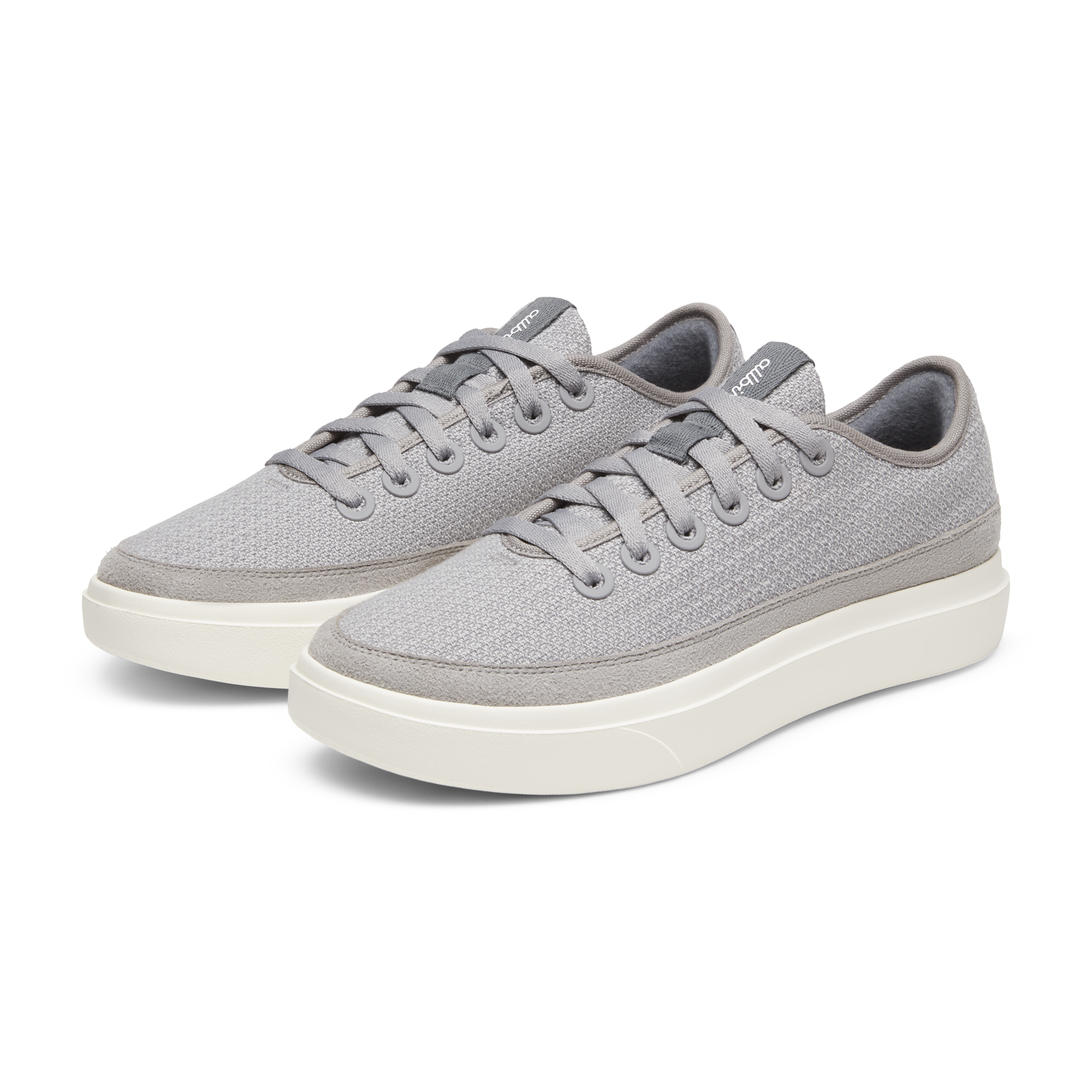 Men's Wool Piper Go - Medium Grey (Natural White Sole)