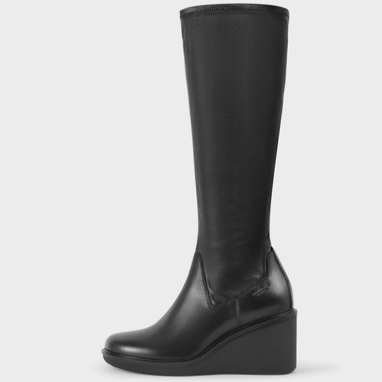 DEENA Black Tall Boots