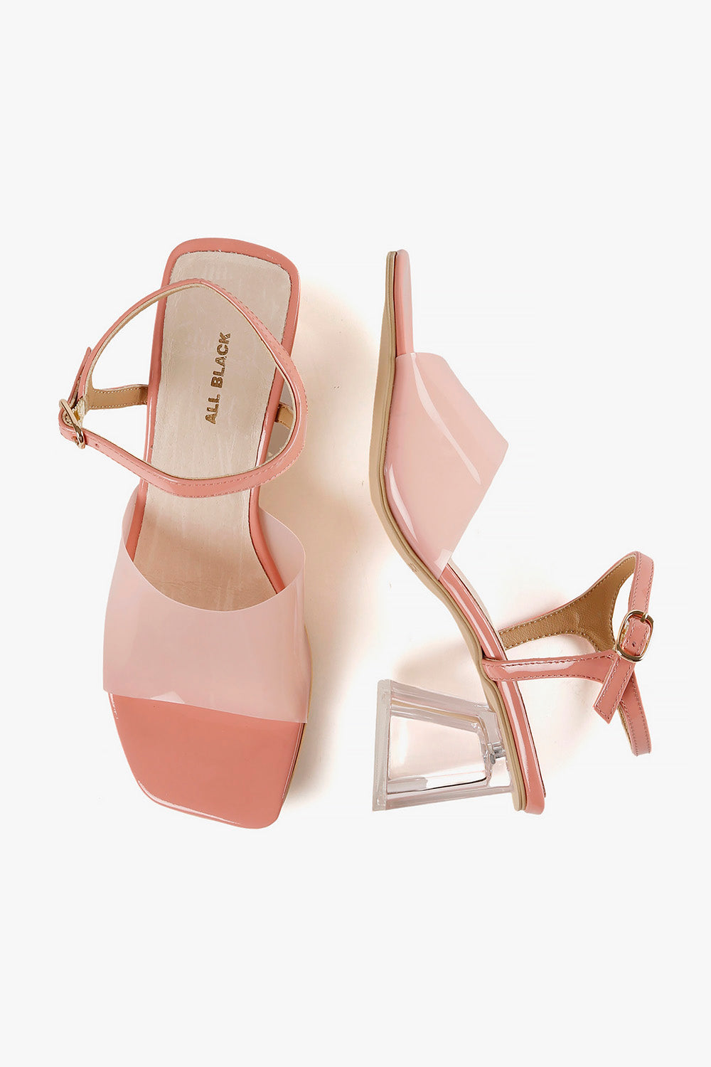 Ms. GLAMOUR Pink Strappy Sandals