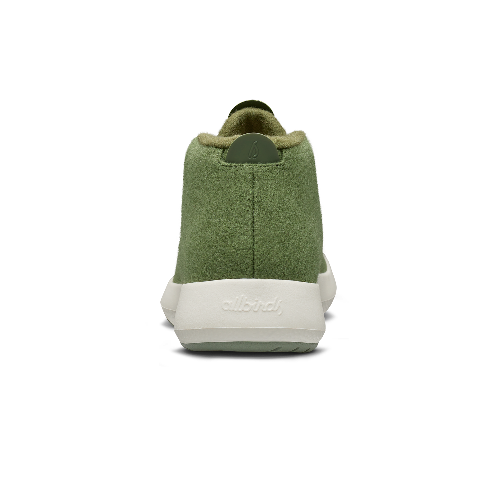 Men's Wool Runner-up Mizzles - Thunder Green (Natural White Sole)