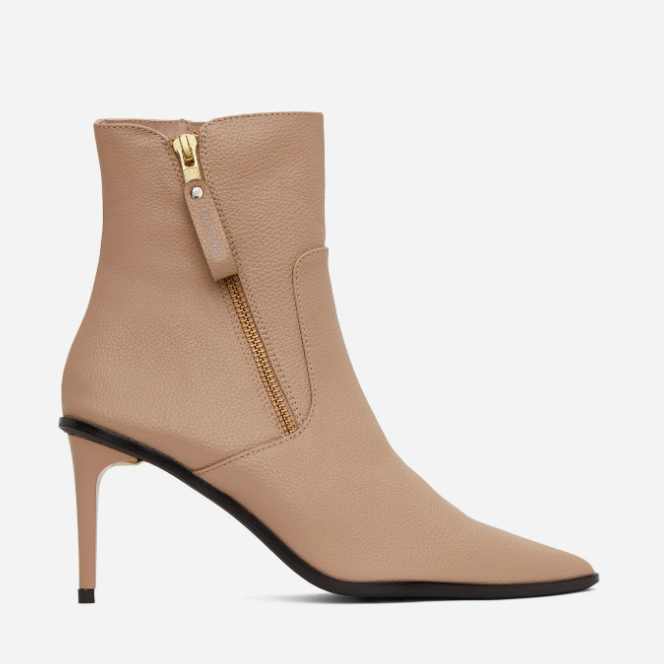 ALAIA Stiletto Blush Ankle Boots