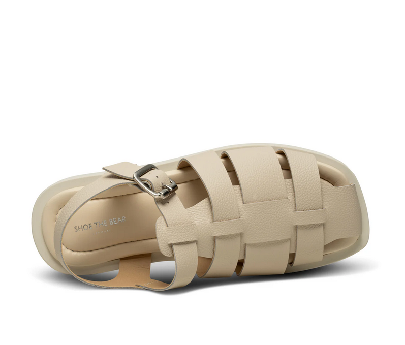 KRISTA Fisherman Off White Sandals