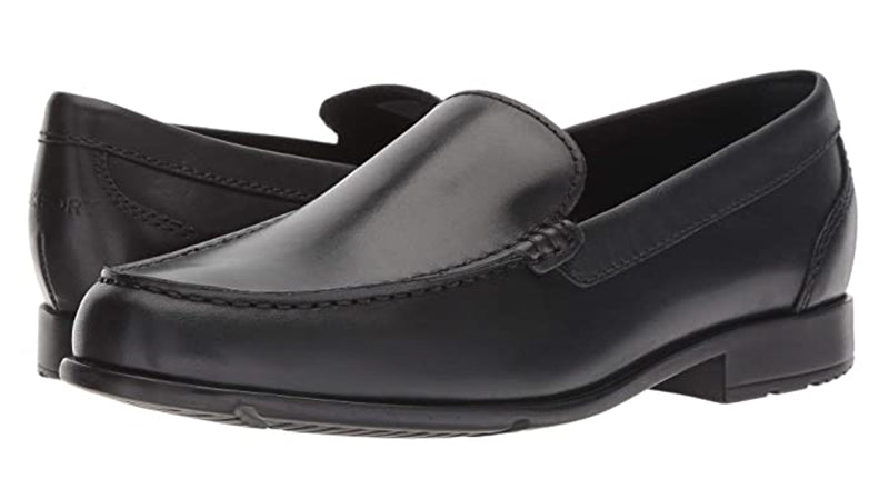 Rockport Classic Venetian Loafer Black Leather (Men)