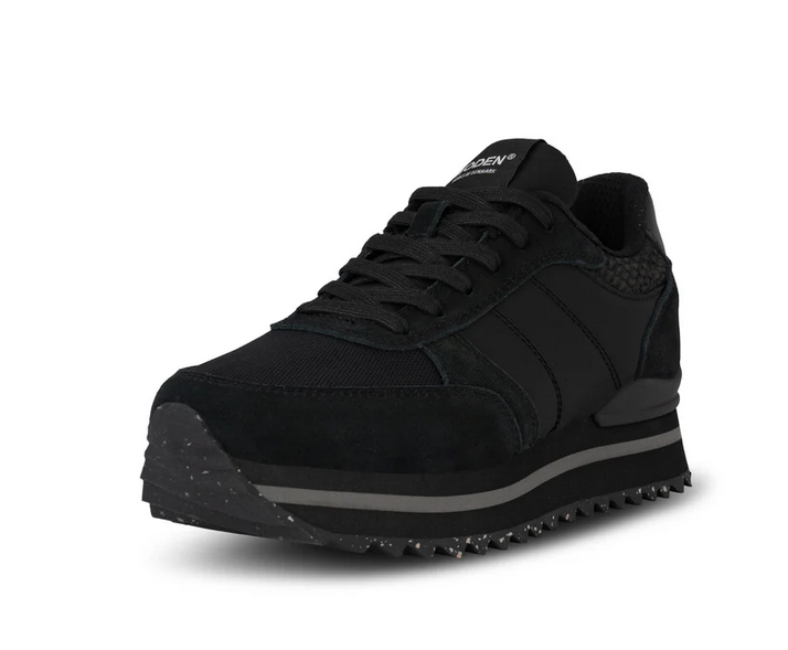 RONJA PLATEAU Black Sneakers