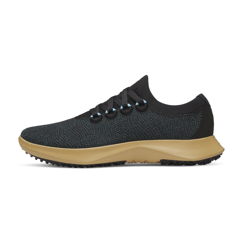 Women's Wool Dasher Mizzles - Natural Black/Chasm Teal (Stony Beige Sole)