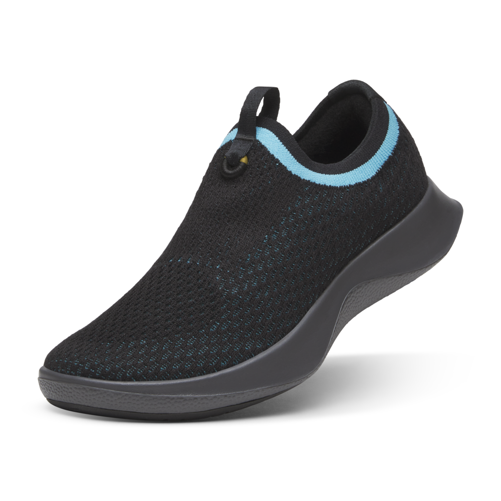 Women's Tree Dasher Relay - Natural Black/Basin Blue (Stormy Grey Sole)