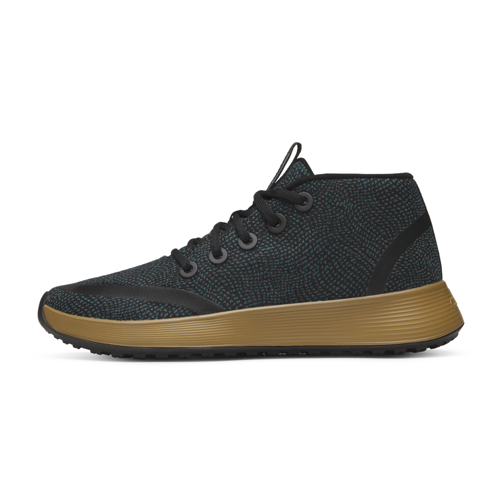 Women's Runner-Up Protect - Natural Black/Chasm Teal (Stony Beige Sole)