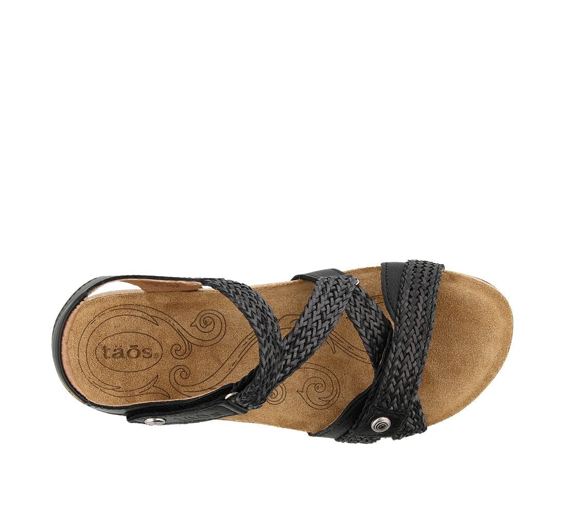 Taos - Trulie Sandal - In Black