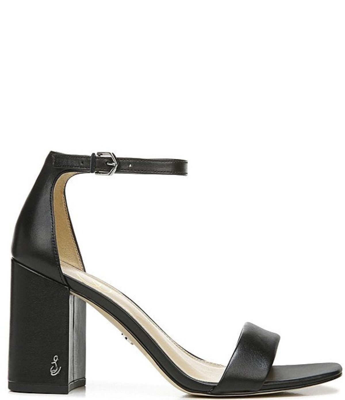 Sam Edelman - Daniella Ankle Strap Sandal - In Black leather