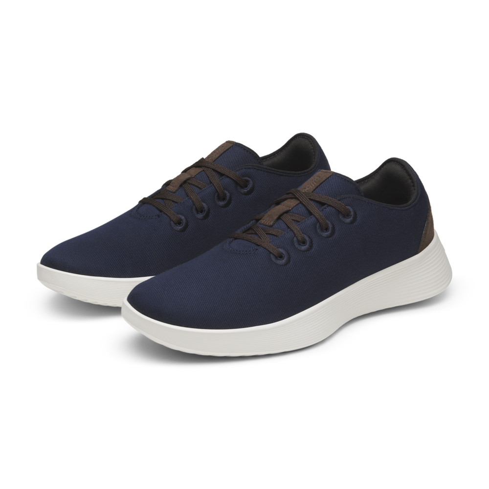 Women's Runner Go - Luxe - True Navy (Natural White Sole)