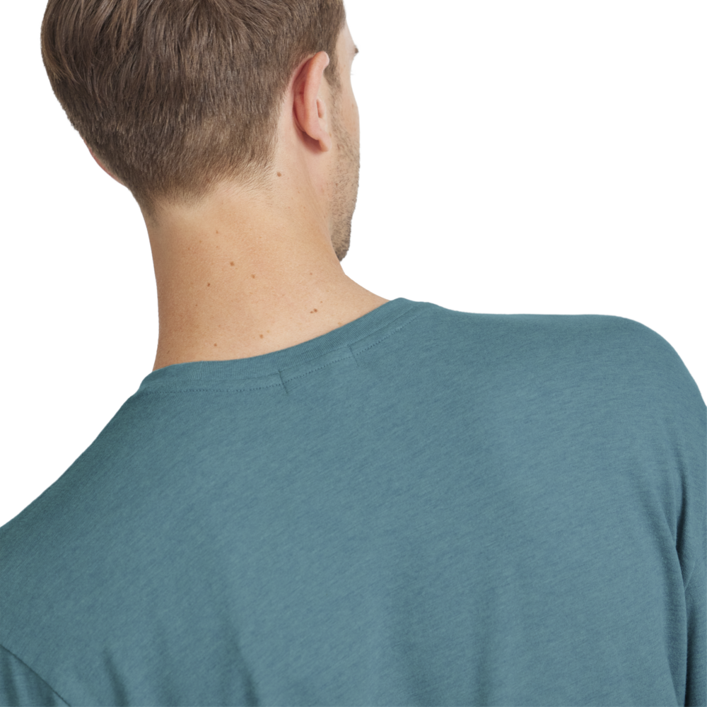 Men's Soft Merino Long Sleeve Tee - Chasm Teal