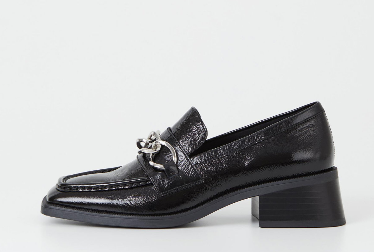 BLANCA Black Patent Loafer