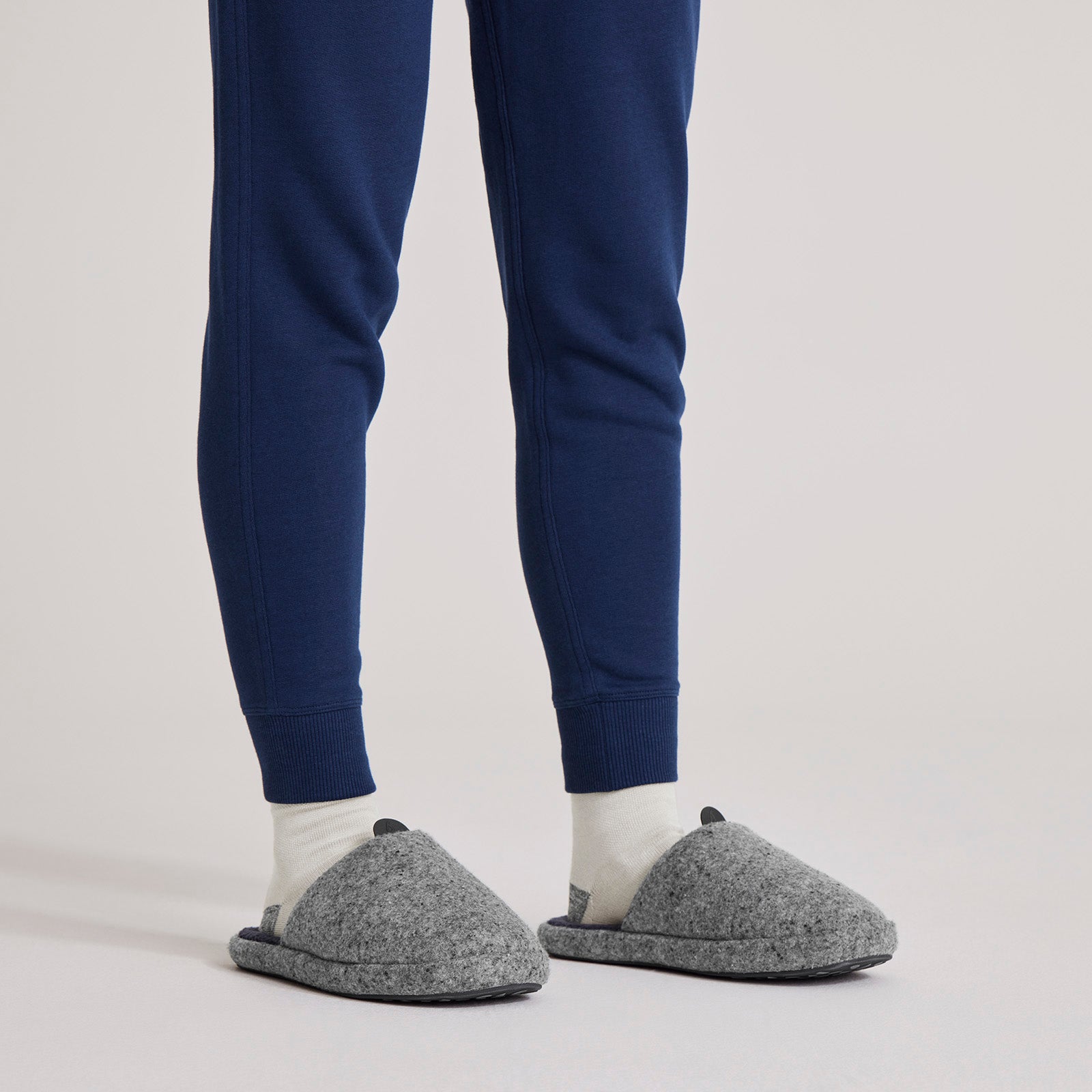 Wool Dwellers - Heathered Grey (Grey Sole)