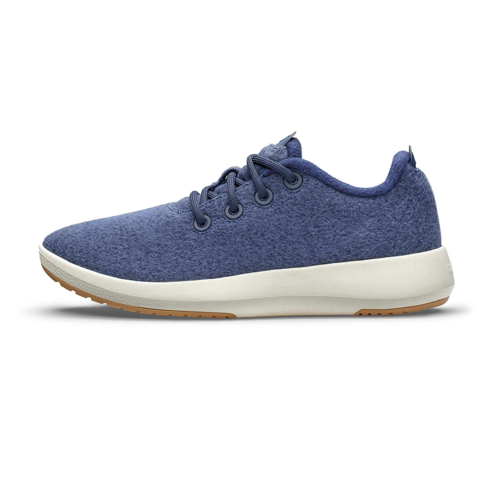 Men's Wool Runner Mizzles - Hazy Indigo (Natural White Sole)