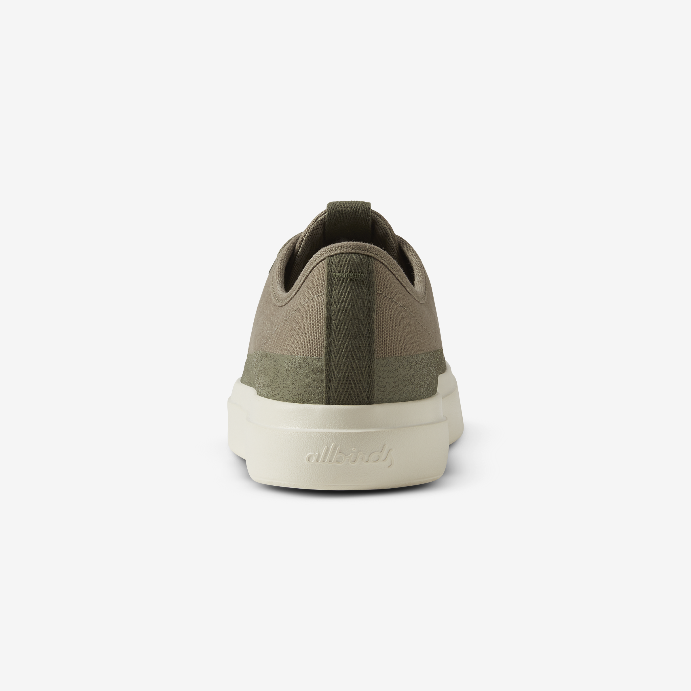 Men's Canvas Pipers - Rugged Green (Stony Cream Sole)