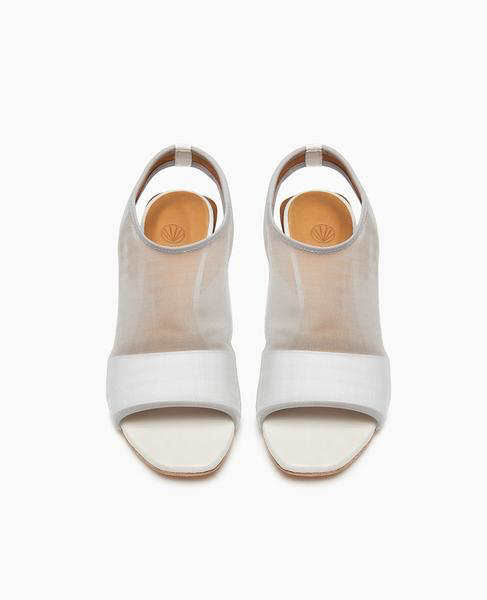 OAK Sheer Silver Sandal