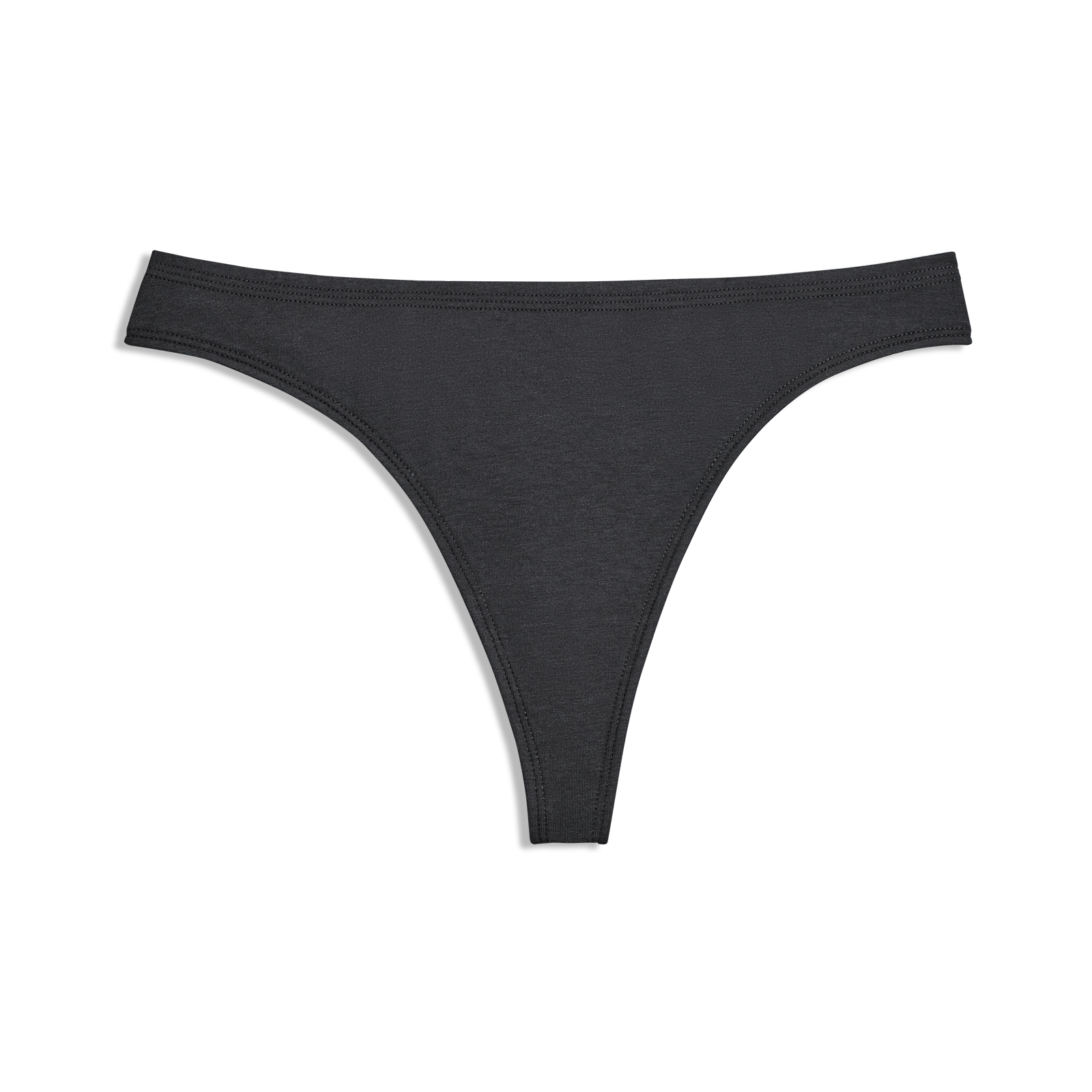 Women's Anytime Thong - Natural Black