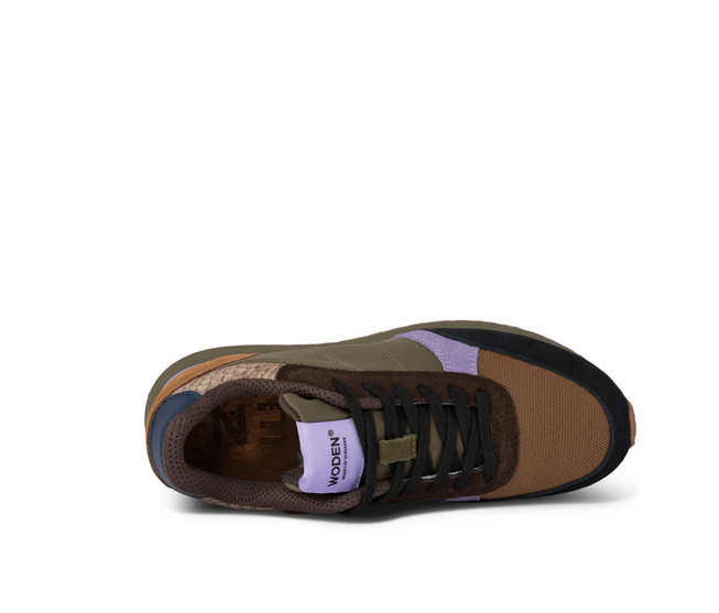 RONJA Dark Olive Orchid Sneakers